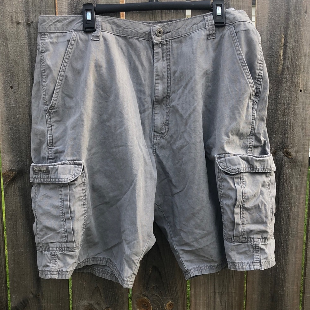 Wrangler Men’s Slate Grey Cargo Shorts
